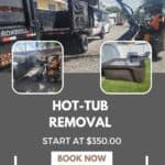 hot tub removal