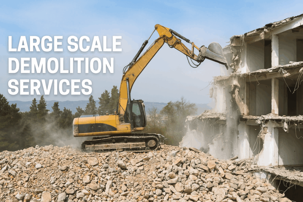 Large Scale Demolition Services